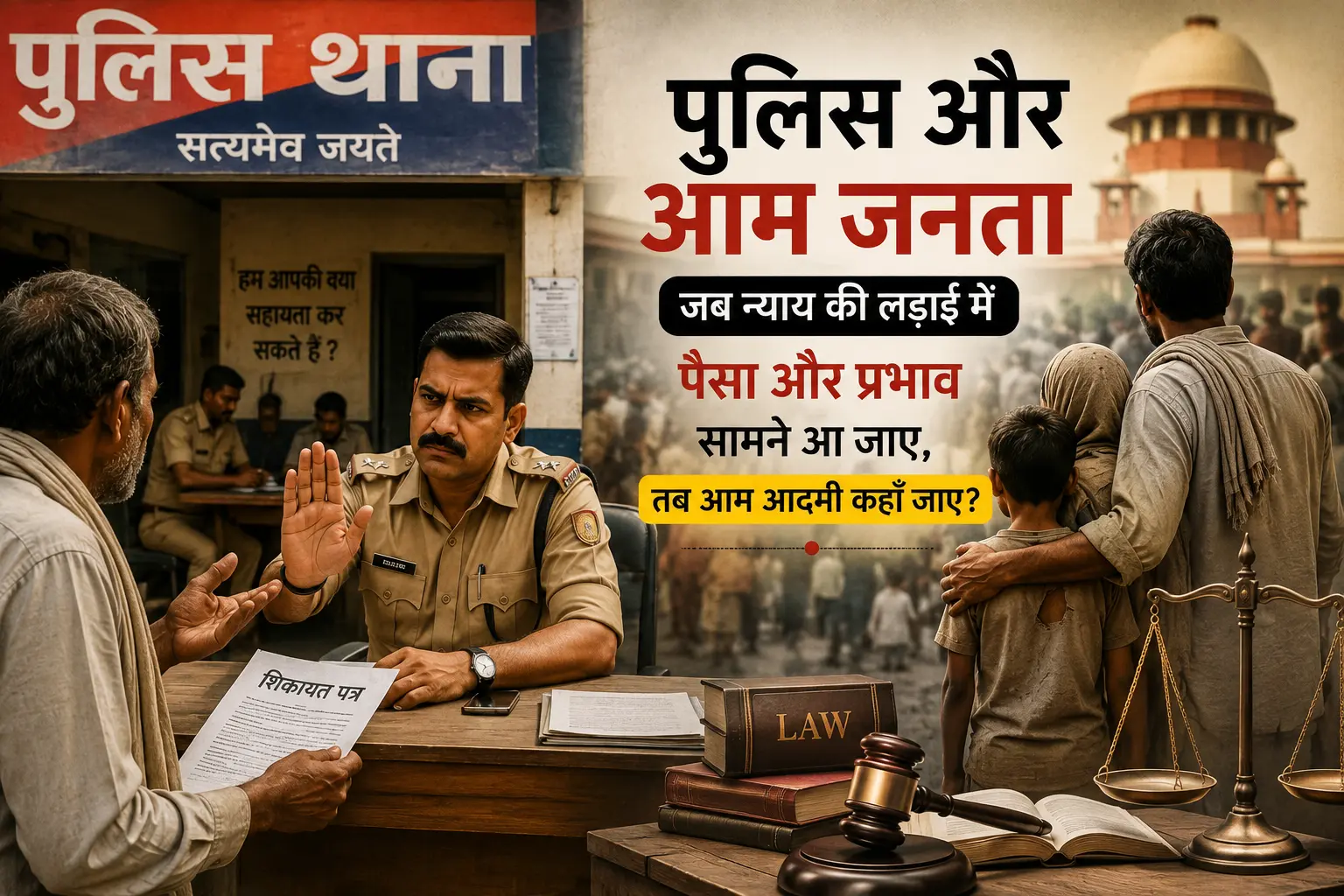 पुलिस और आम जनता